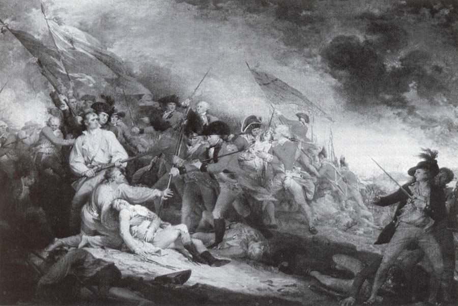 John Trumbull Tod des General Warren in der Schlach von Bunker-s Hill